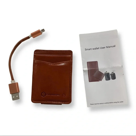 Men’s Leather Smart Card & Money Clip Wallet NEW - Picture 1 of 2
